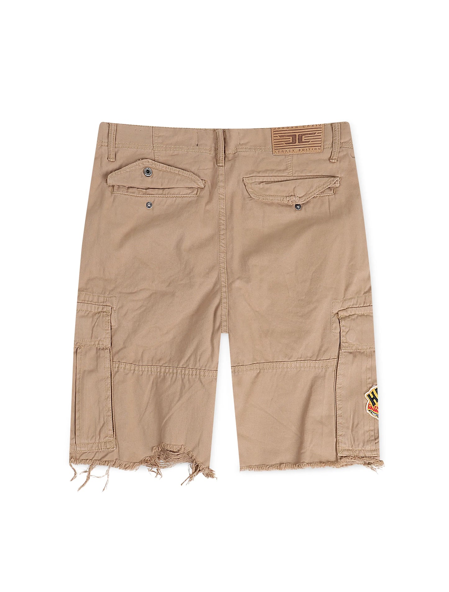 Jordan Craig War Angel Cargo Shorts - Khaki Denim Exchange