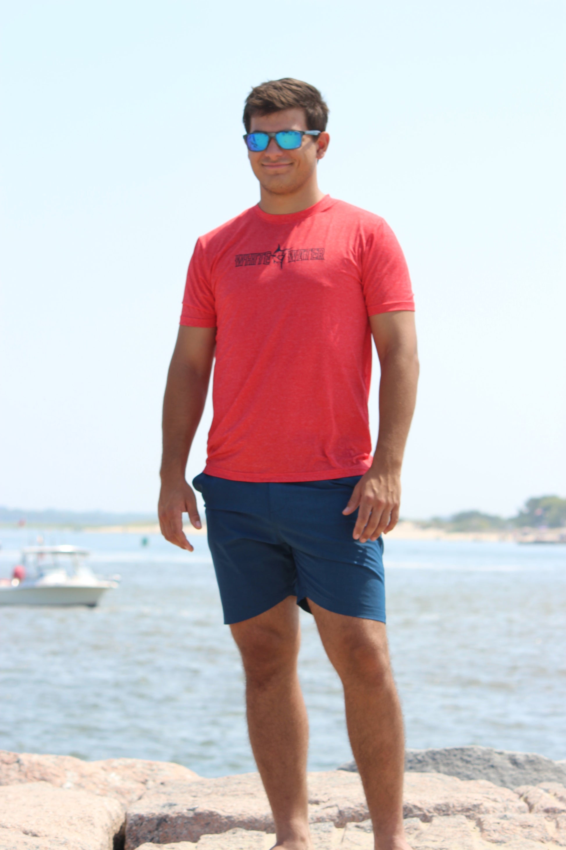 Bimini Primary Performance Tee White Water Life