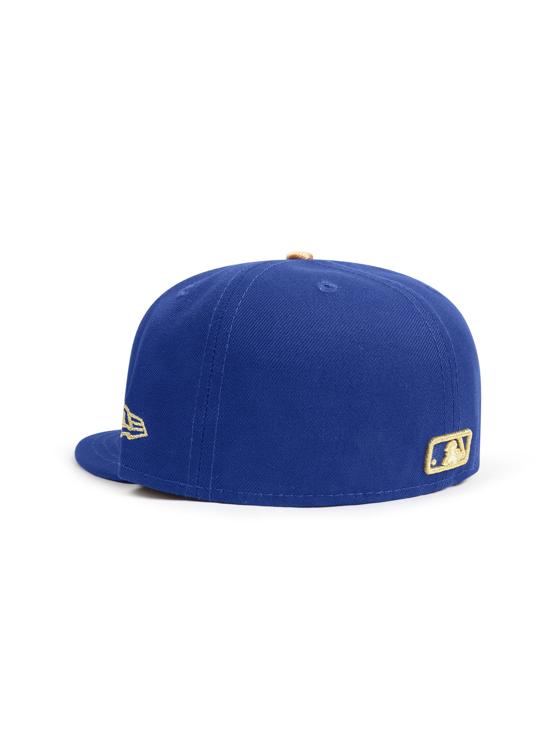 New Era 5950 Gold Collection World Series Hat - Royal Blue/ Gold Denim Exchange