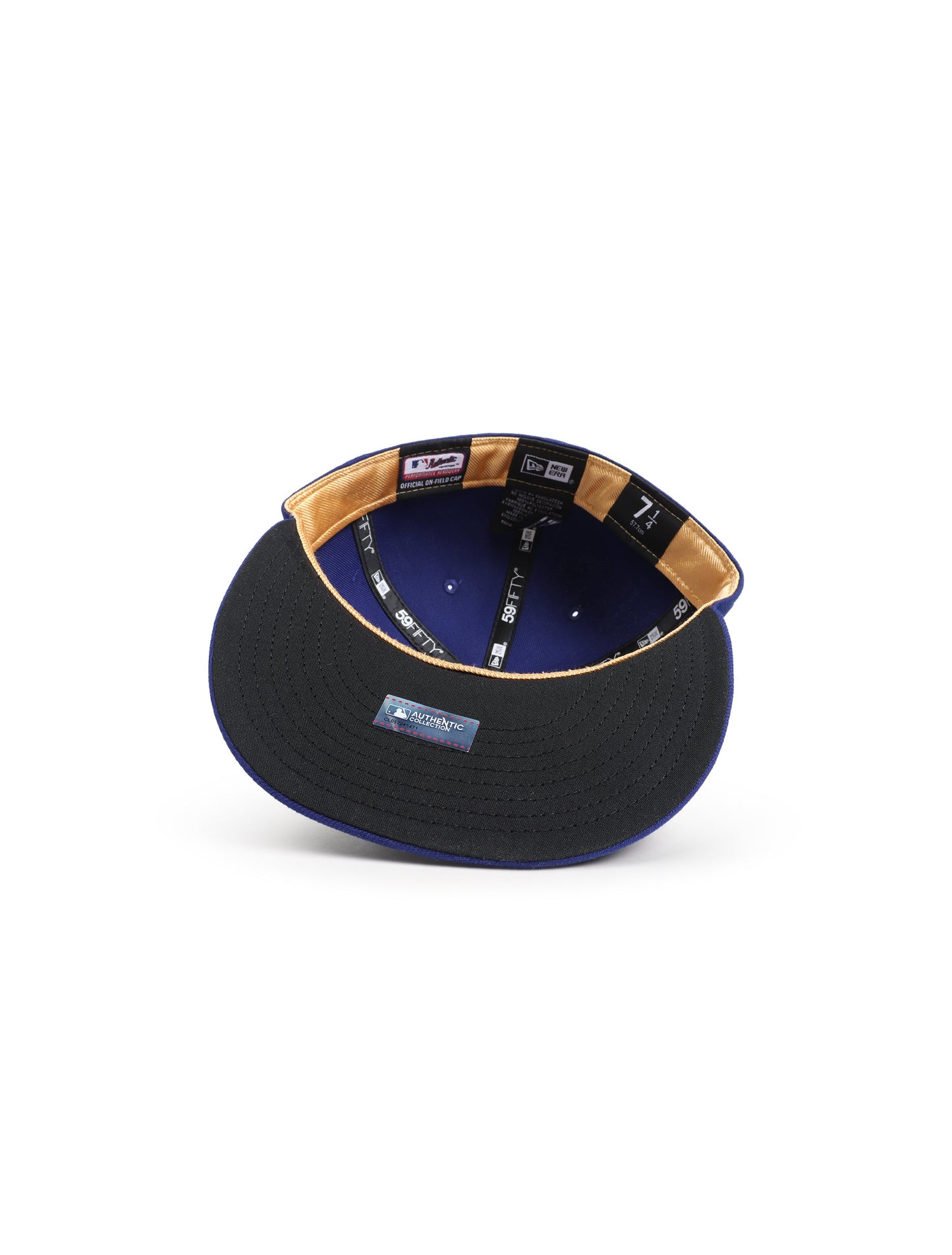 New Era 5950 Gold Collection World Series Hat - Royal Blue/ Gold Denim Exchange