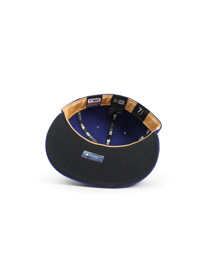 New Era 5950 Gold Collection World Series Hat - Royal Blue/ Gold Denim Exchange