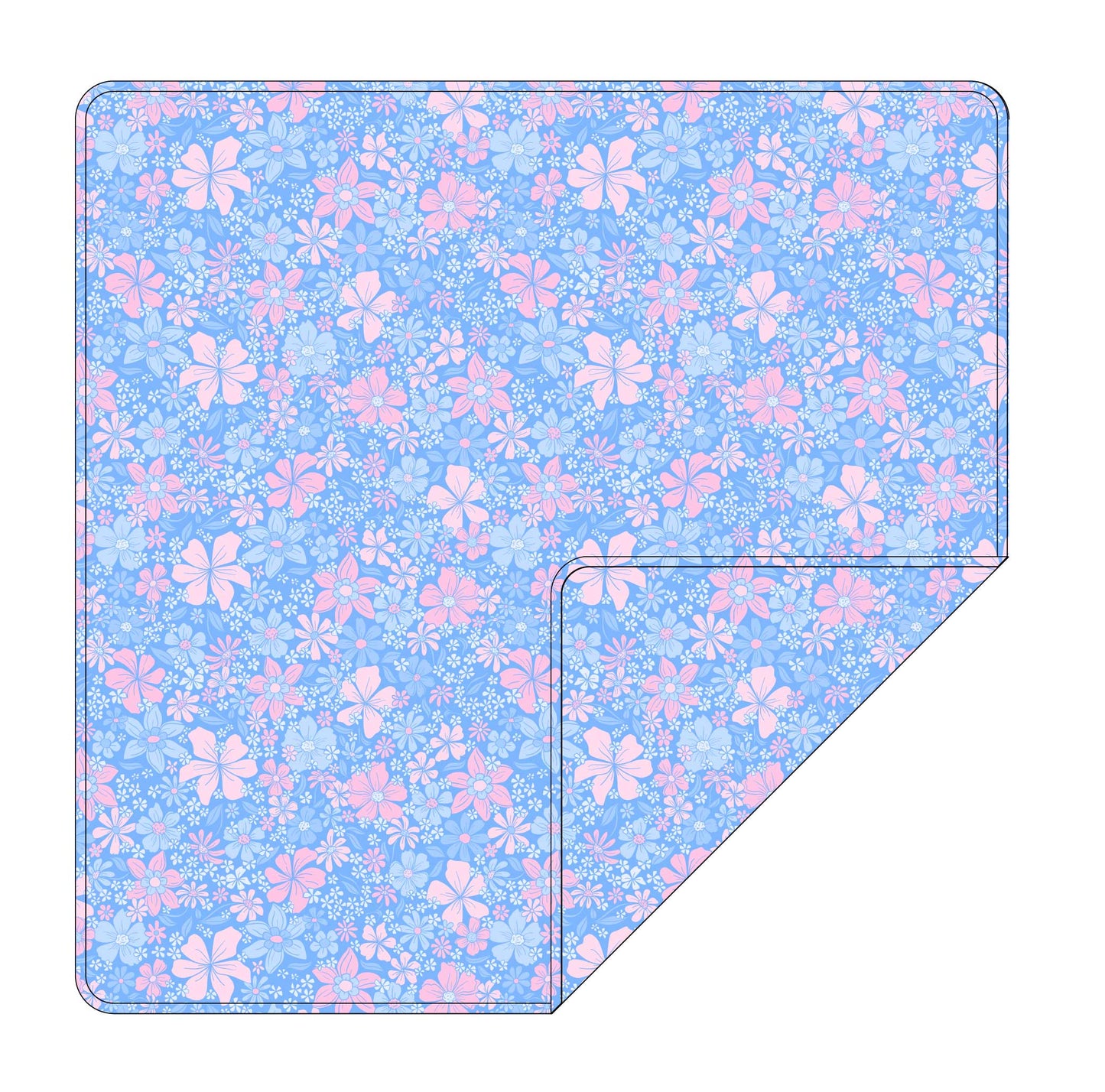 Posie - Bamboo Blanket Blush Lotus