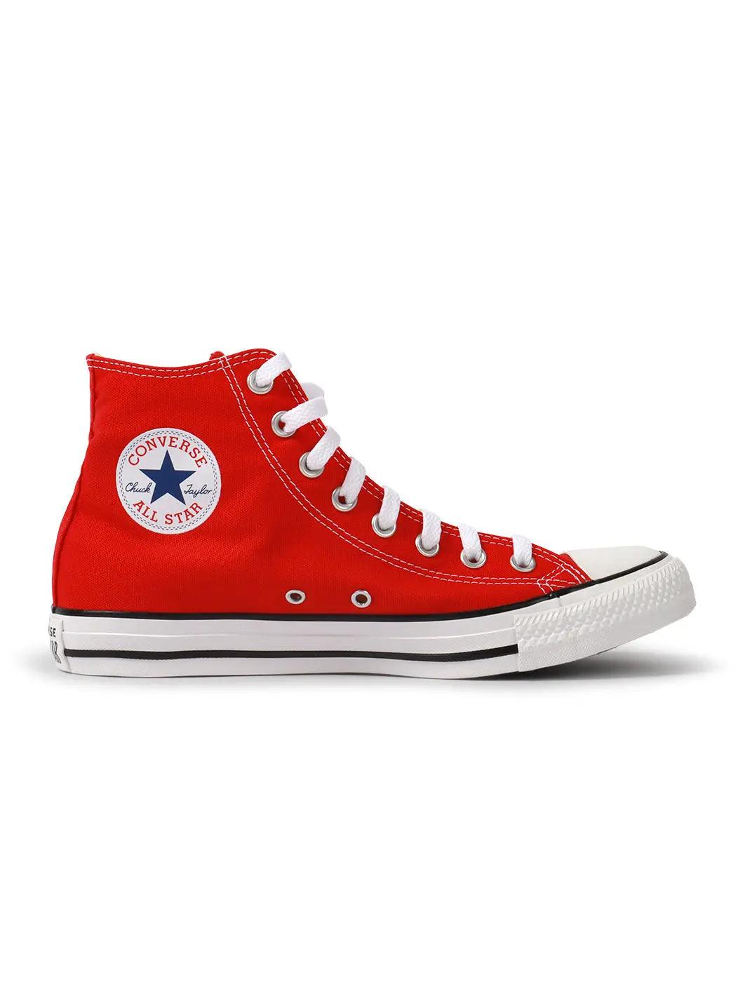 Converse Mens Chuck Taylor Hi - Red Denim Exchange