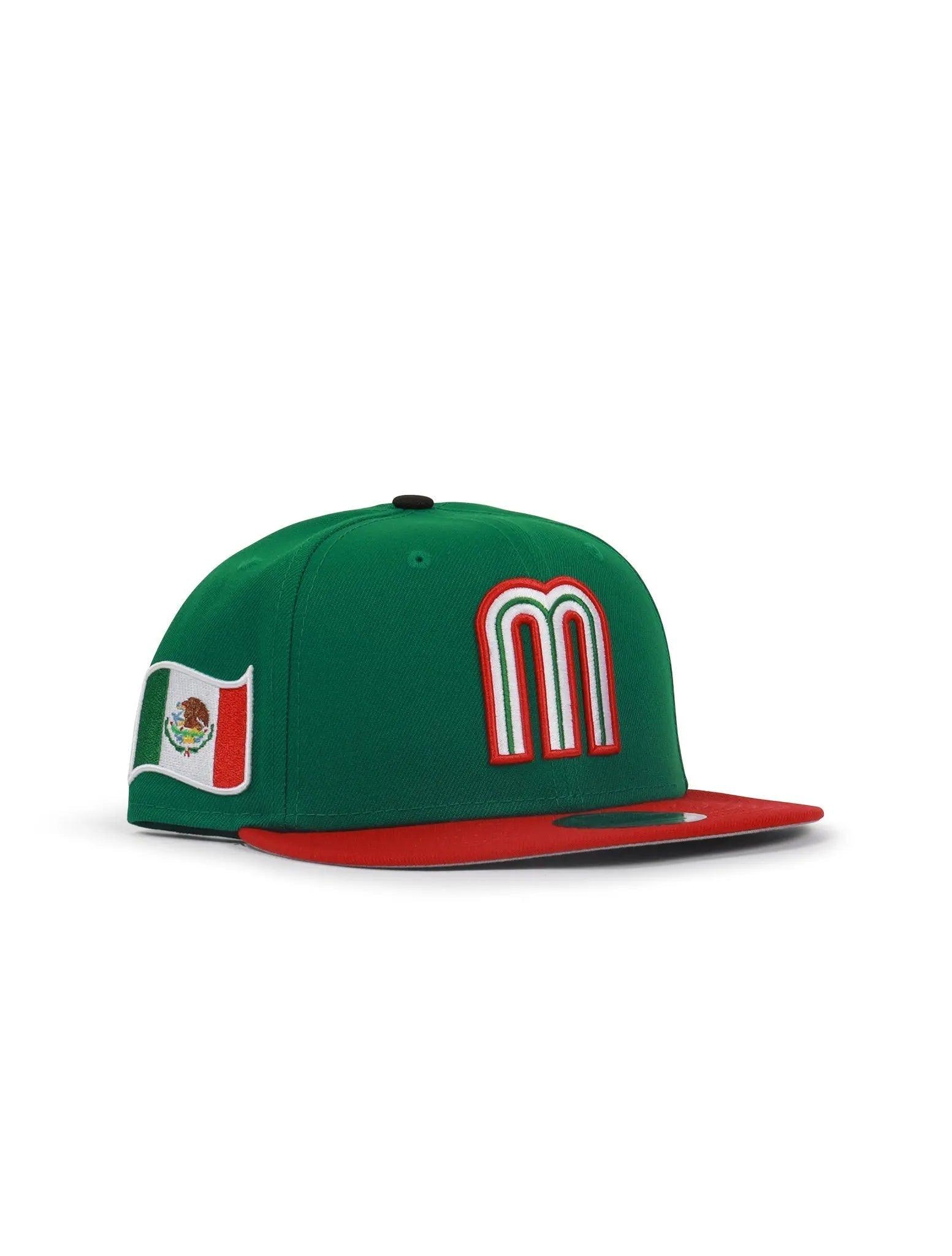 New Era Mexico Hat - Green Denim Exchange