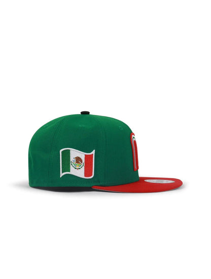 New Era Mexico Hat - Green Denim Exchange