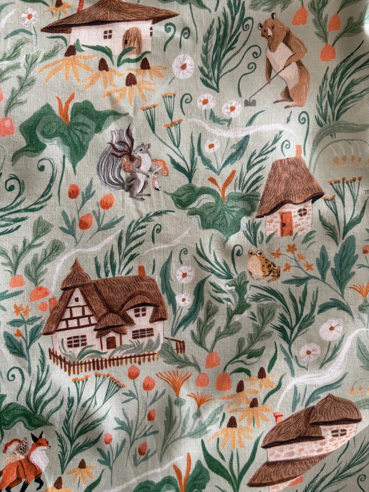 Cottage Tales Midi Dress Retrolicious