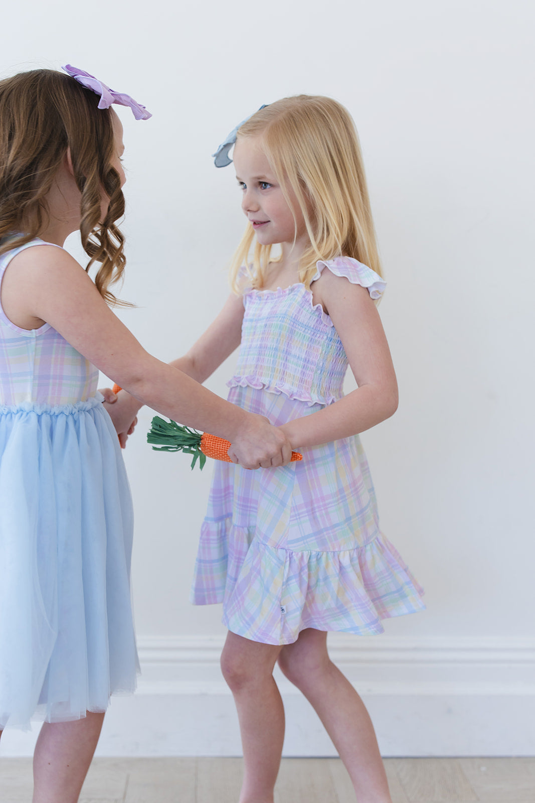 Pastel Prep - Tulle Twirl Dress Blush Lotus