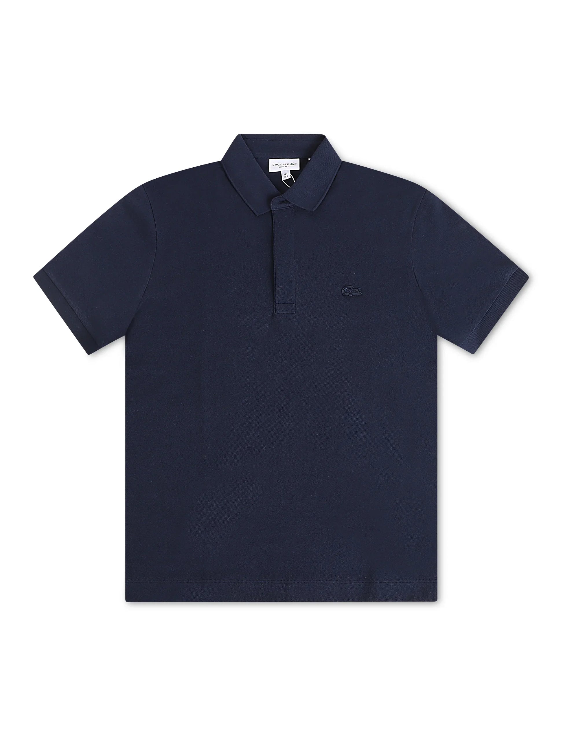 Lacoste Regular Fit Paris Stretch Polo - Navy Denim Exchange