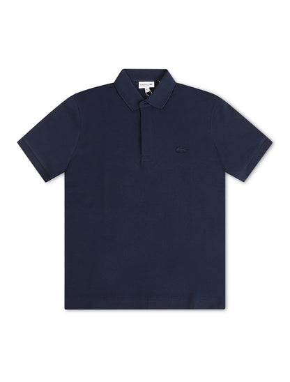 Lacoste Regular Fit Paris Stretch Polo - Navy Denim Exchange