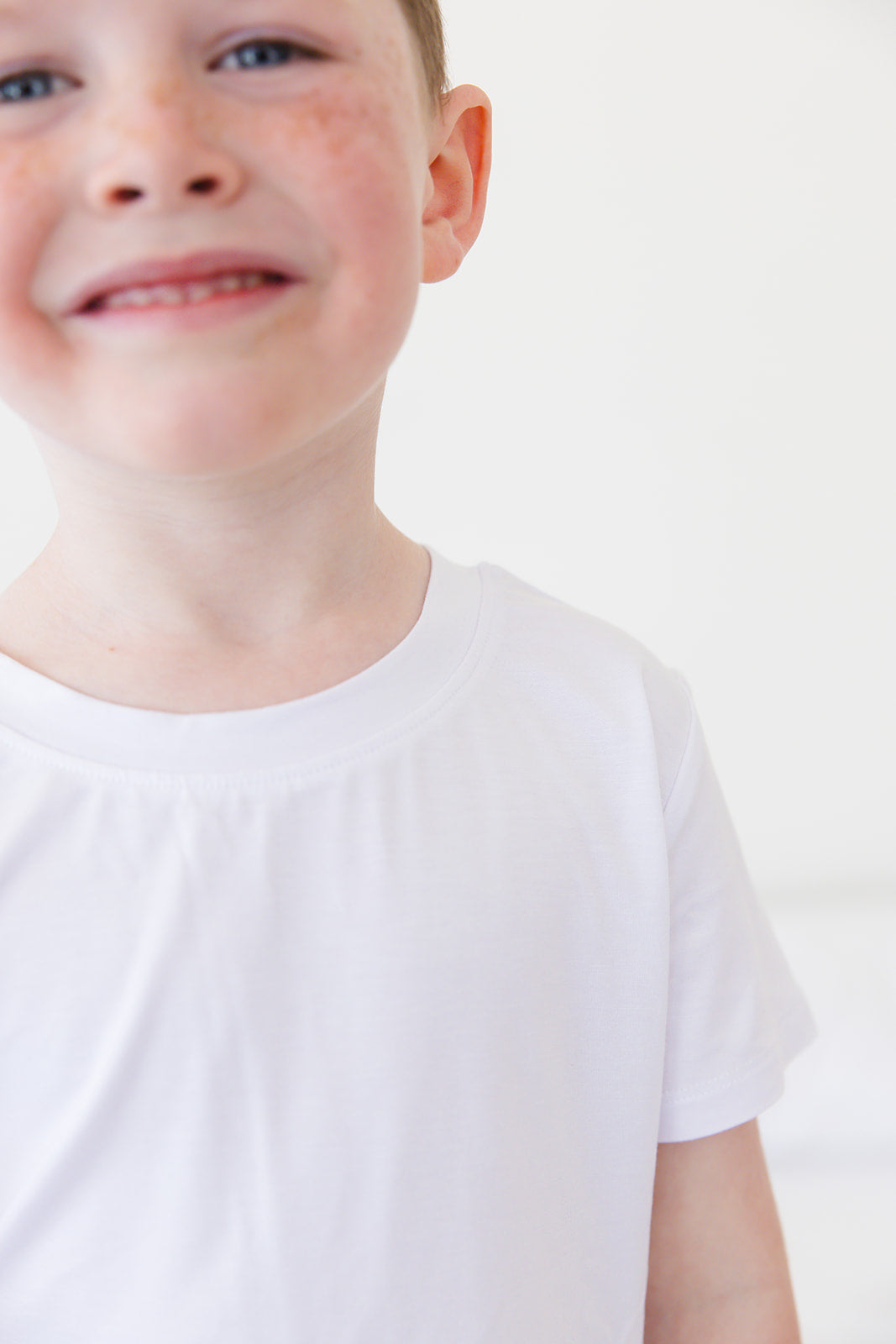 White - Everyday Tee Blush Lotus