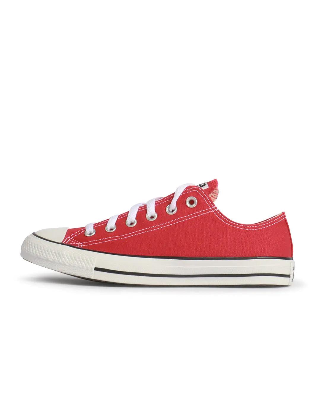 Converse Mens Chuck Taylor All Star Low - Red Denim Exchange