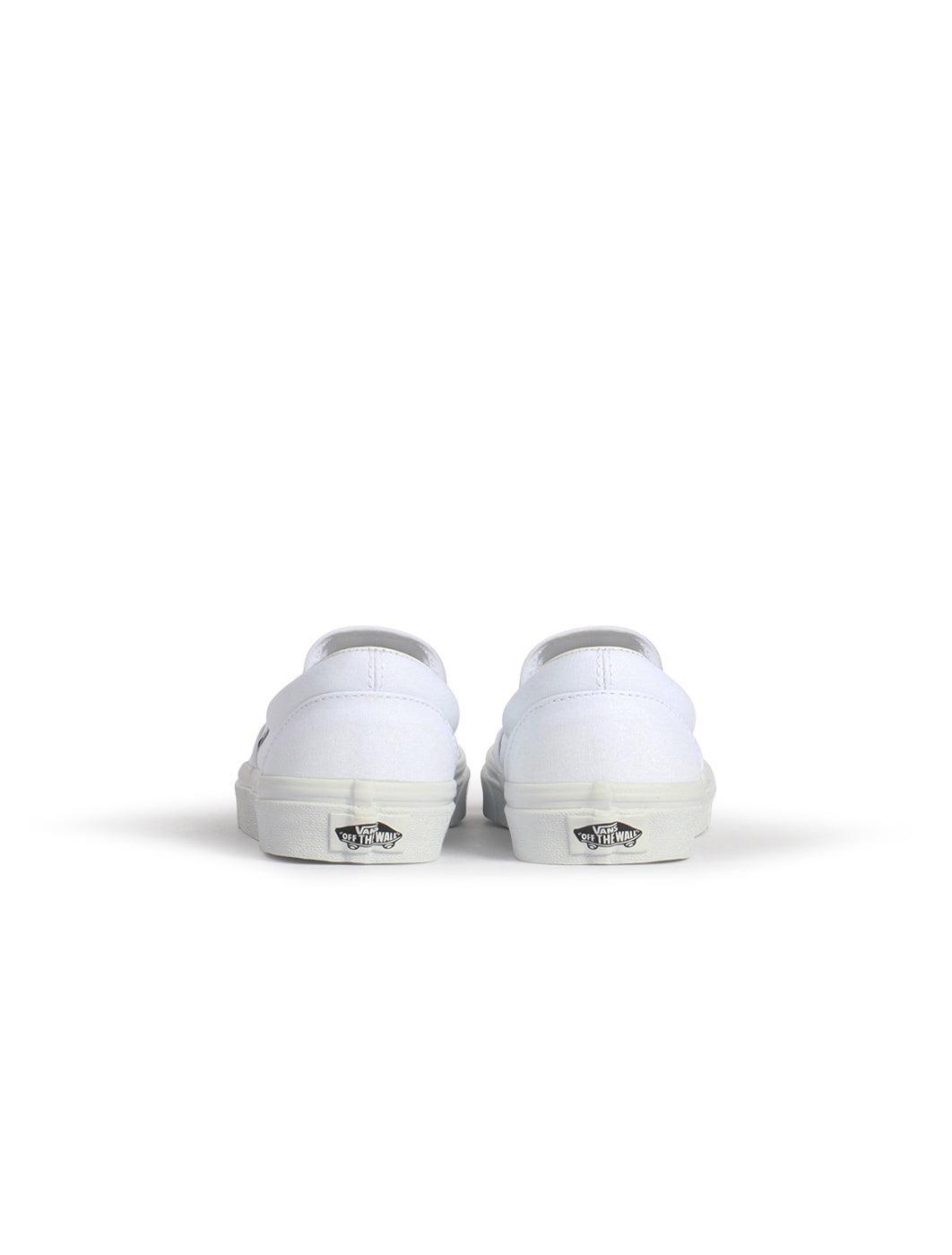 Vans Big Kids Classic Slip On - True White Denim Exchange