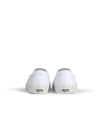 Vans Big Kids Classic Slip On - True White Denim Exchange