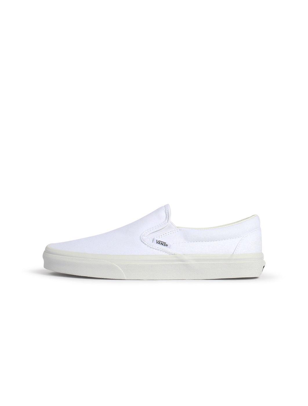 Vans Big Kids Classic Slip On - True White Denim Exchange