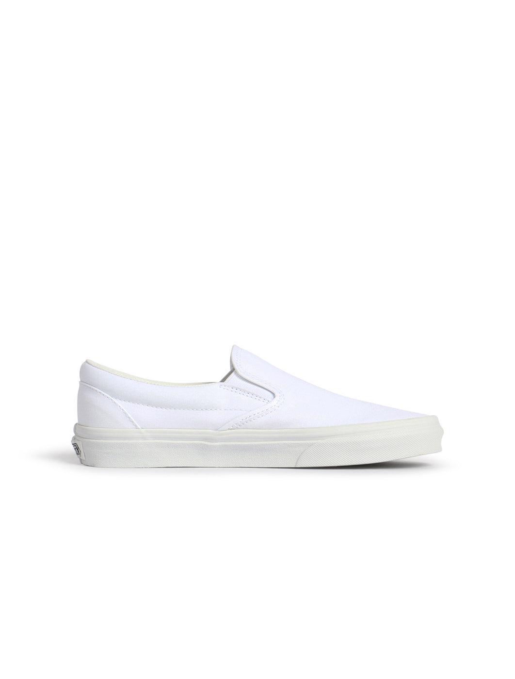 Vans Big Kids Classic Slip On - True White Denim Exchange