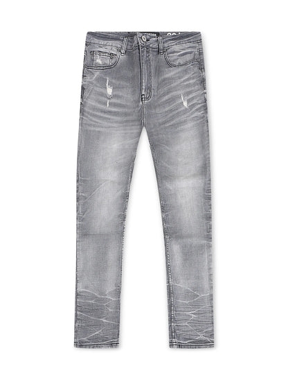 Serenede Titan Slim Fit Jeans - Grey Denim Exchange