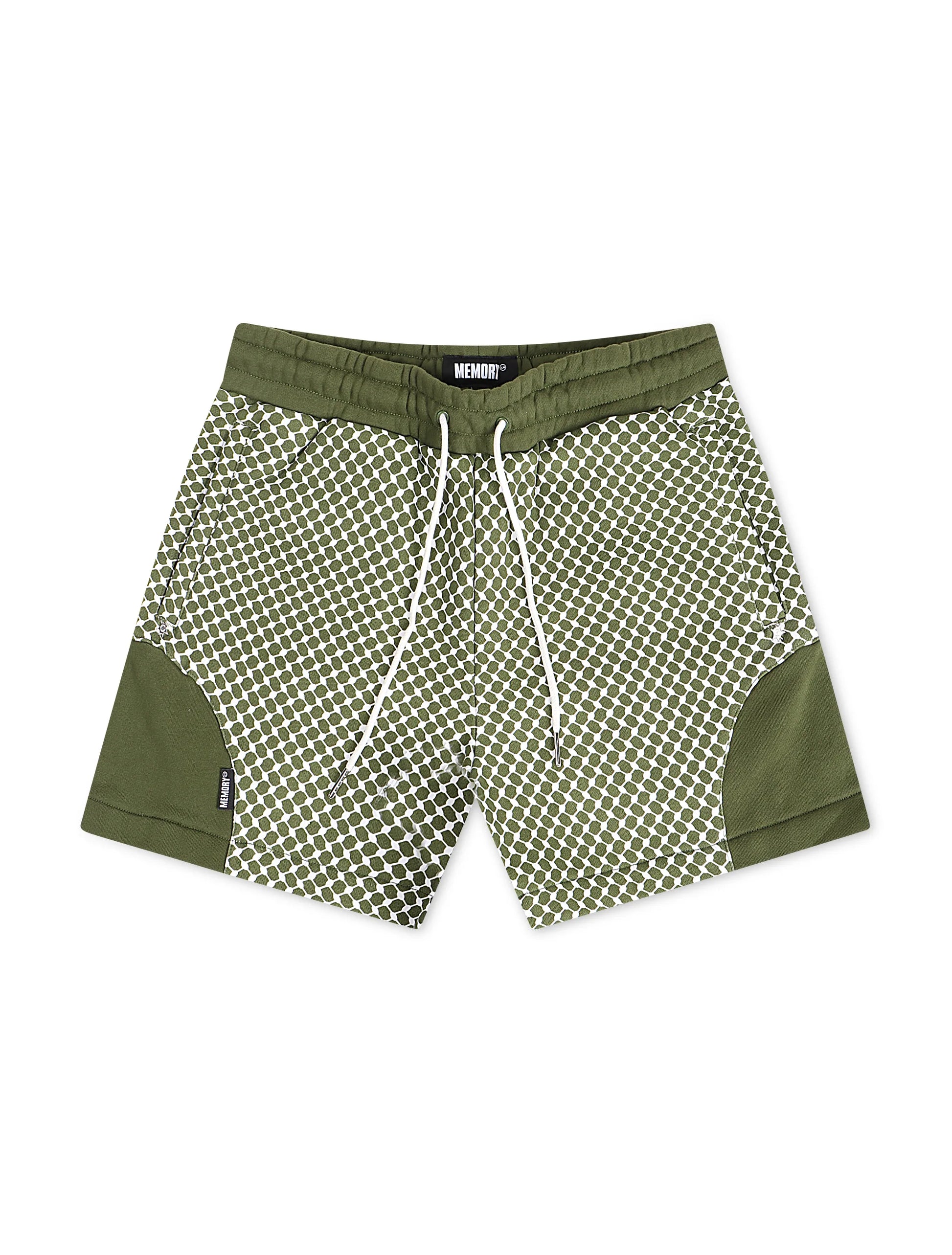 Memory Lane Window Pattern Shorts - Forest Denim Exchange