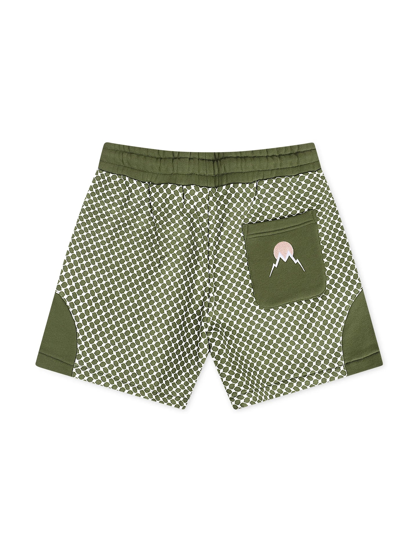 Memory Lane Window Pattern Shorts - Forest Denim Exchange