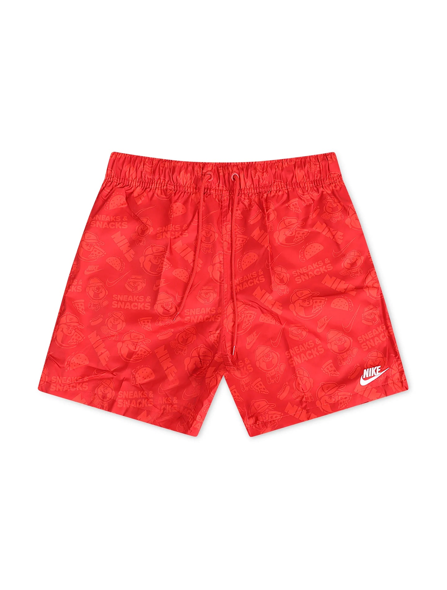 Nike Mens Club Woven Flow Shorts - University Red Denim Exchange