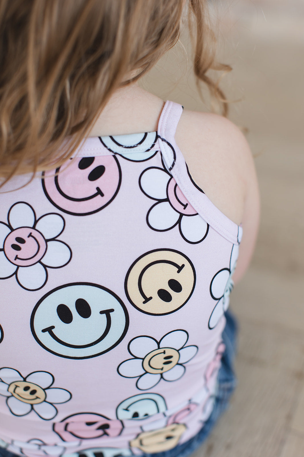 Juliet - Bamboo Tank Blush Lotus
