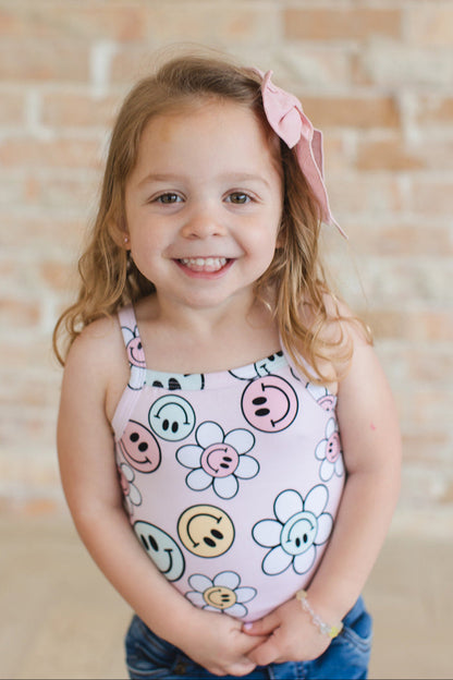 Juliet - Bamboo Tank Blush Lotus