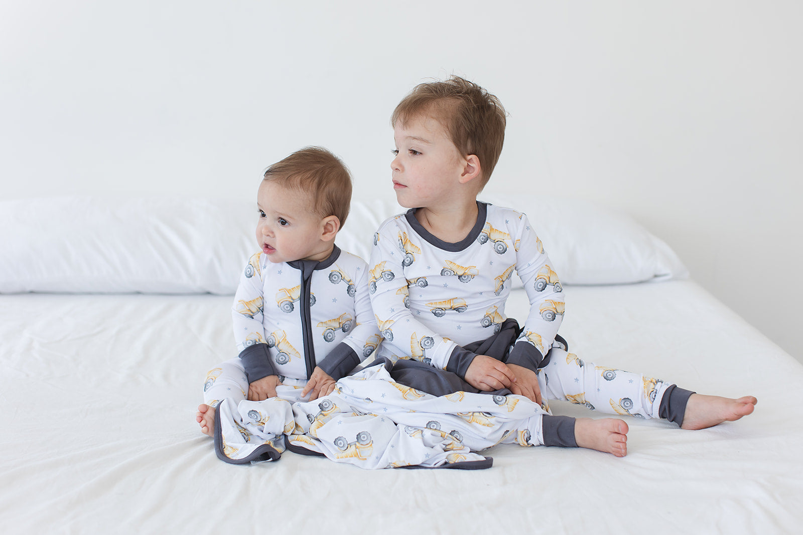 Dump Trucks - Set Blush Lotus