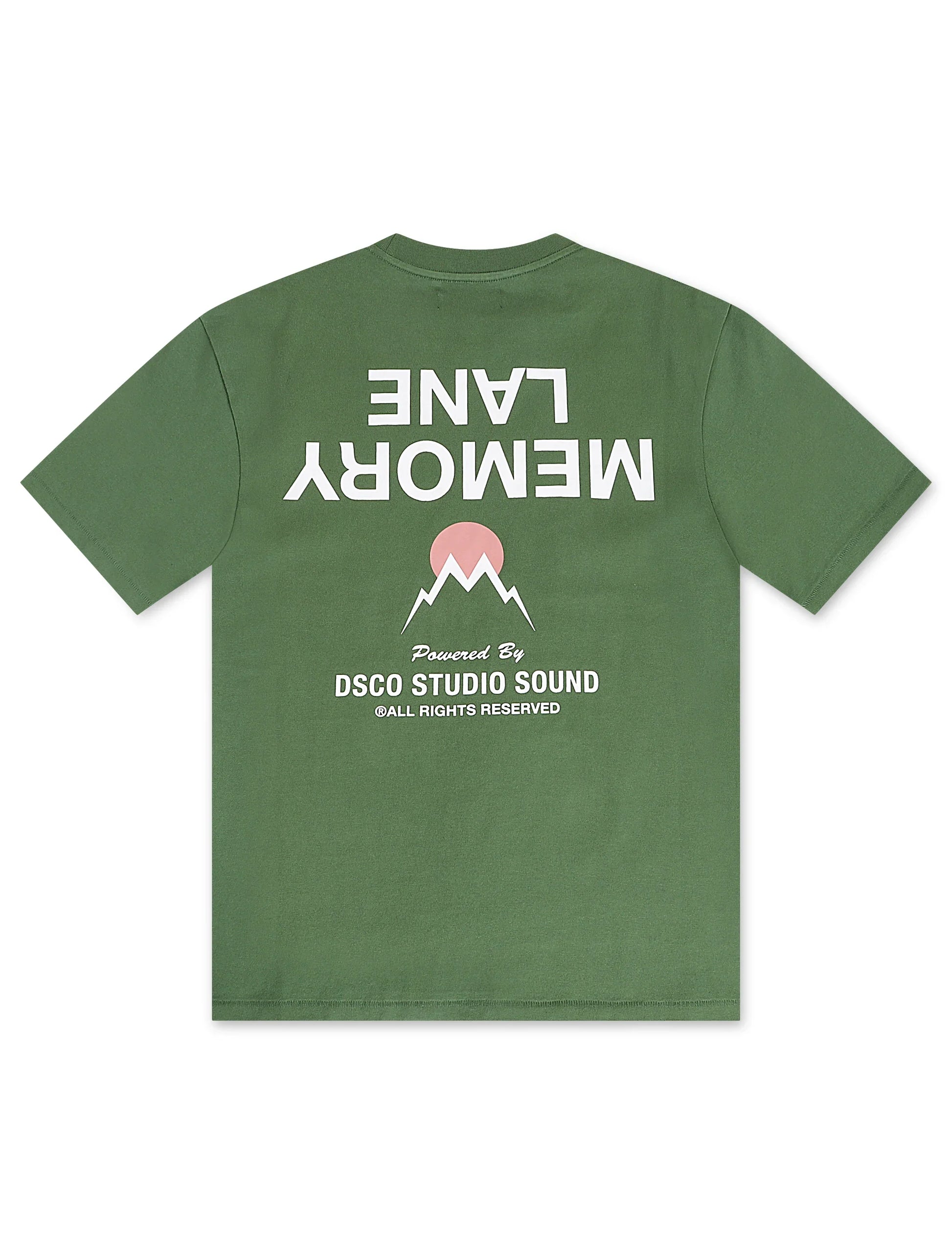 Memory Lane Core Flip Tee - Moss Denim Exchange