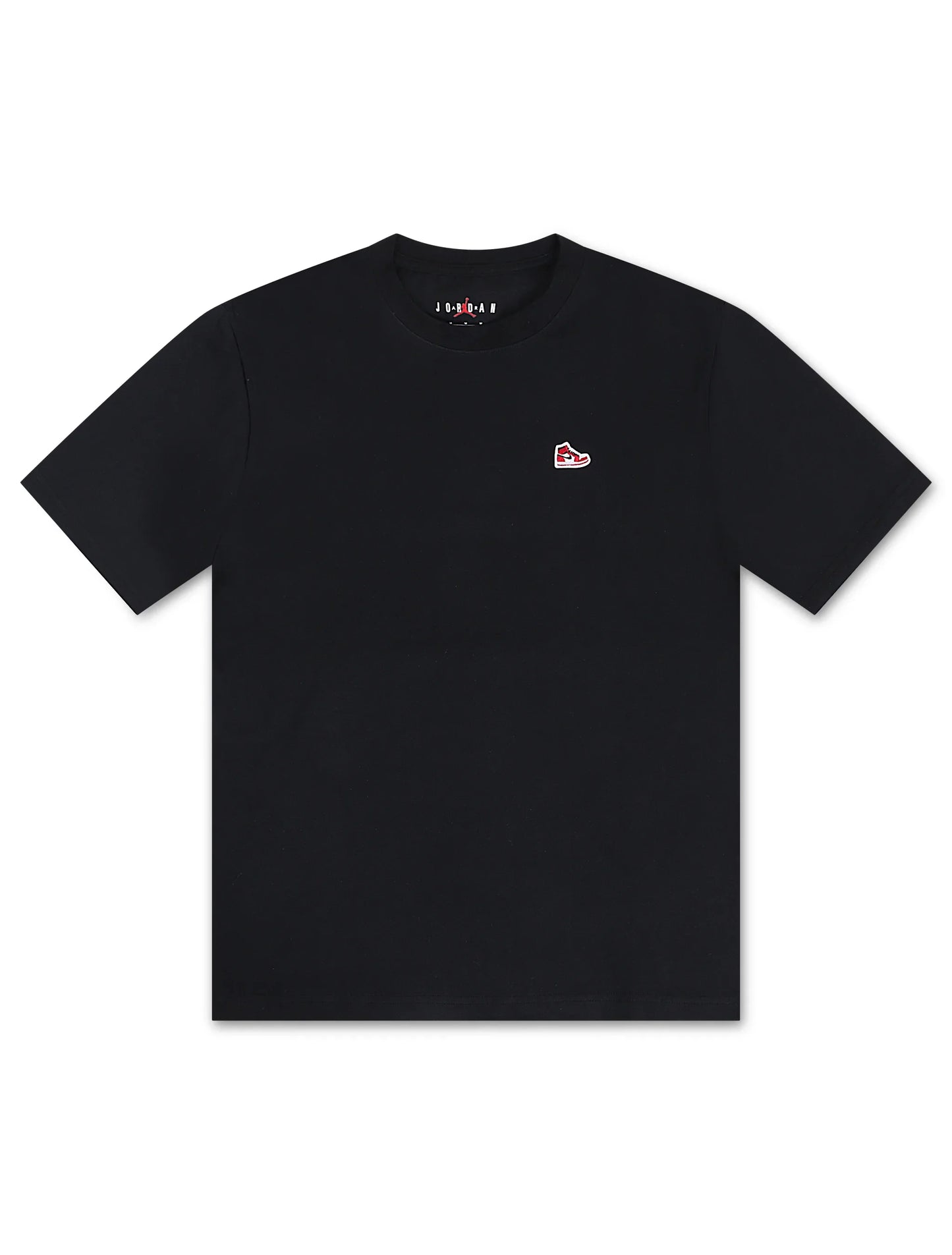 Air Jordan Mens Sneaker Patch Tee - Black Denim Exchange