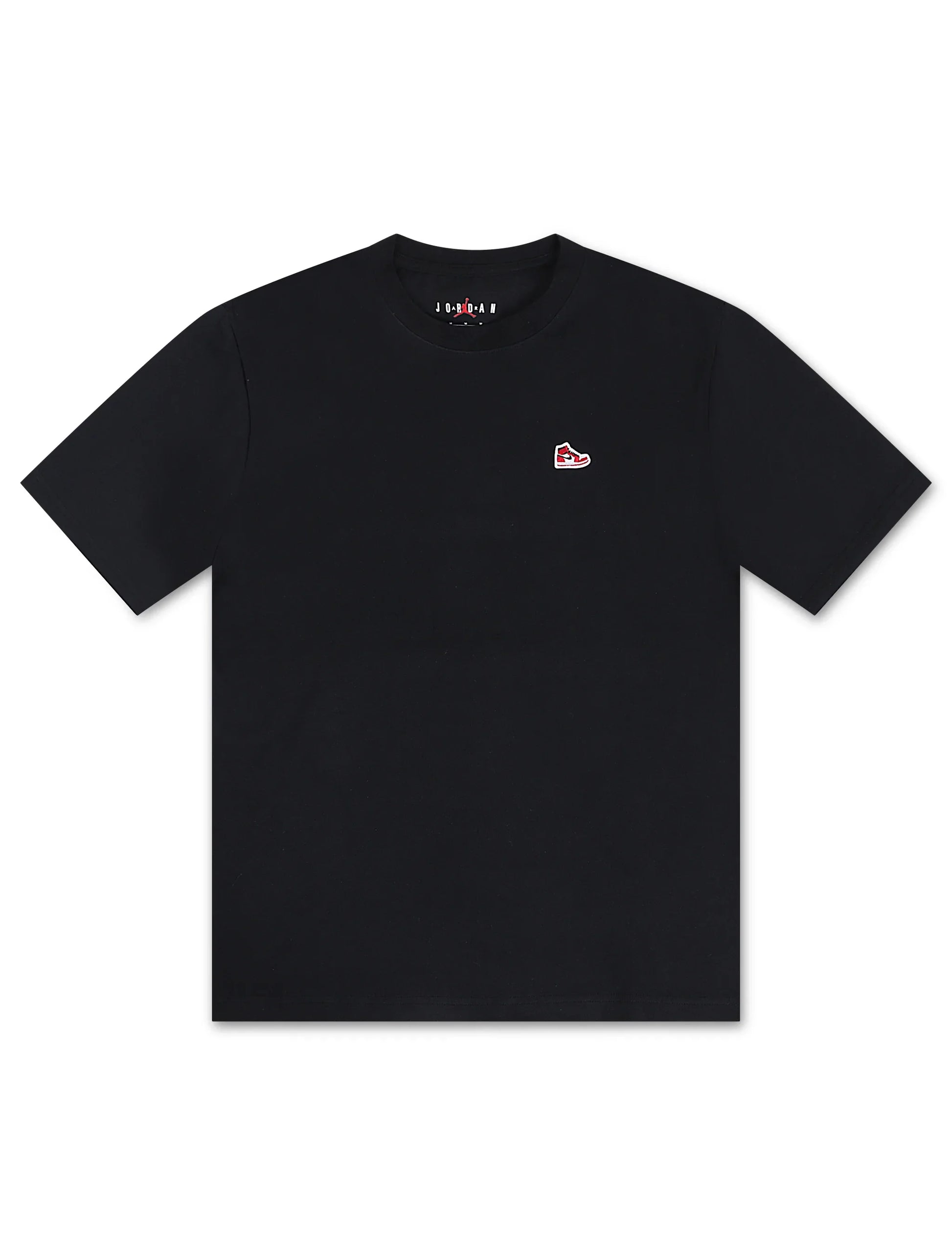 Air Jordan Mens Sneaker Patch Tee - Black Denim Exchange