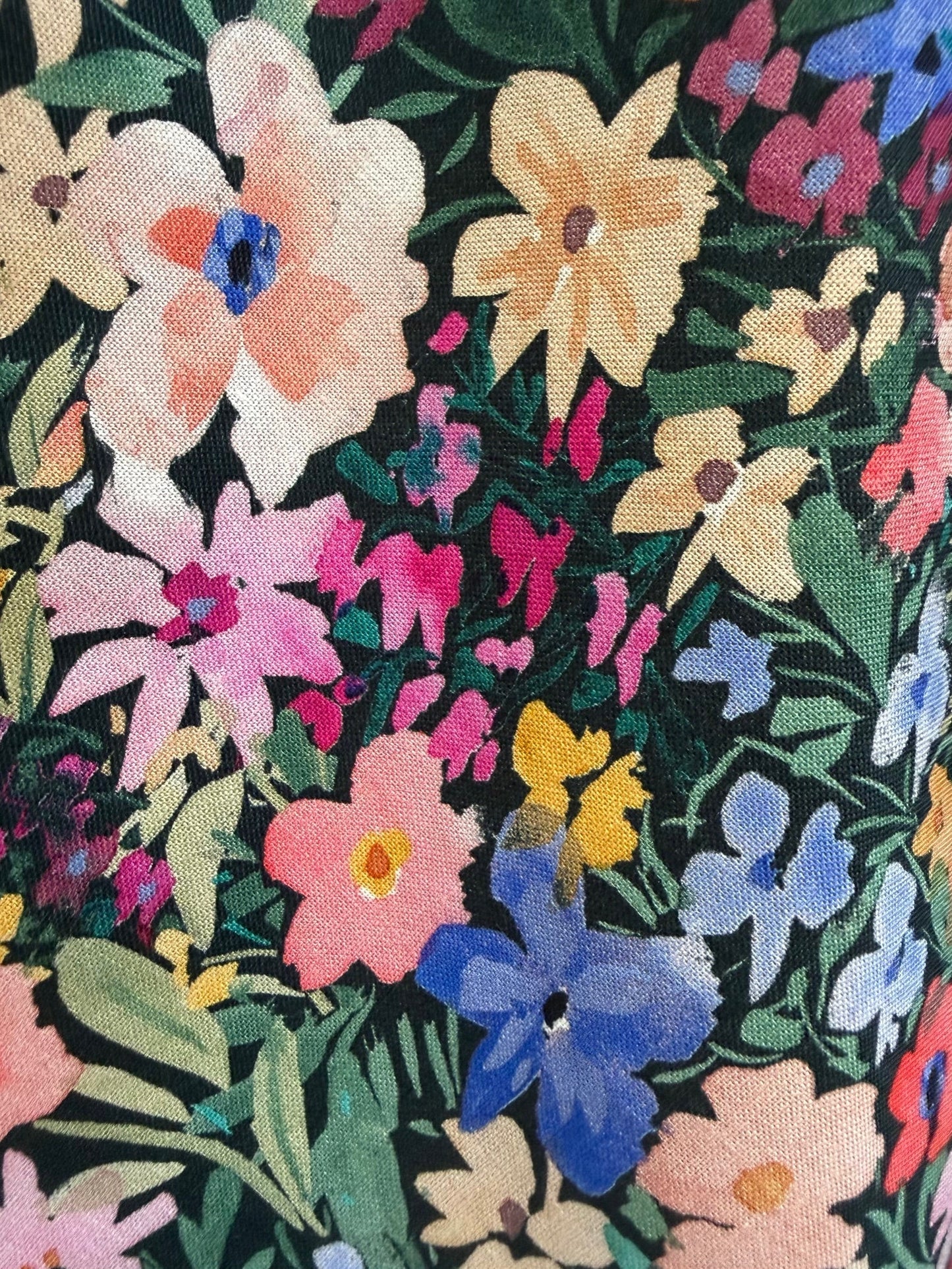 Painted Floral Greta Dress Retrolicious