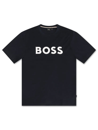 Hugo Boss Tiburt 354 Tee - Navy Denim Exchange