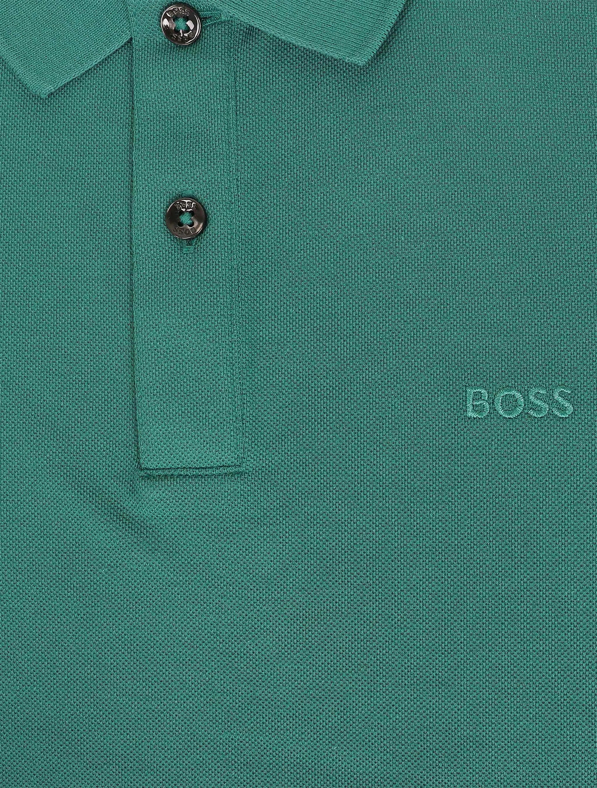 Hugo Boss Pallas Polo - Green Denim Exchange