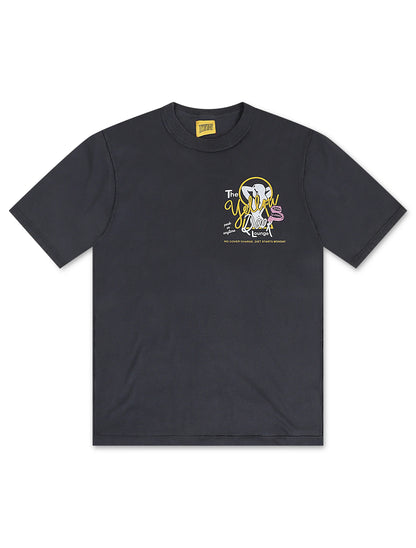 Diet Starts Monday Yellow Door Tee - Vintage Black Denim Exchange