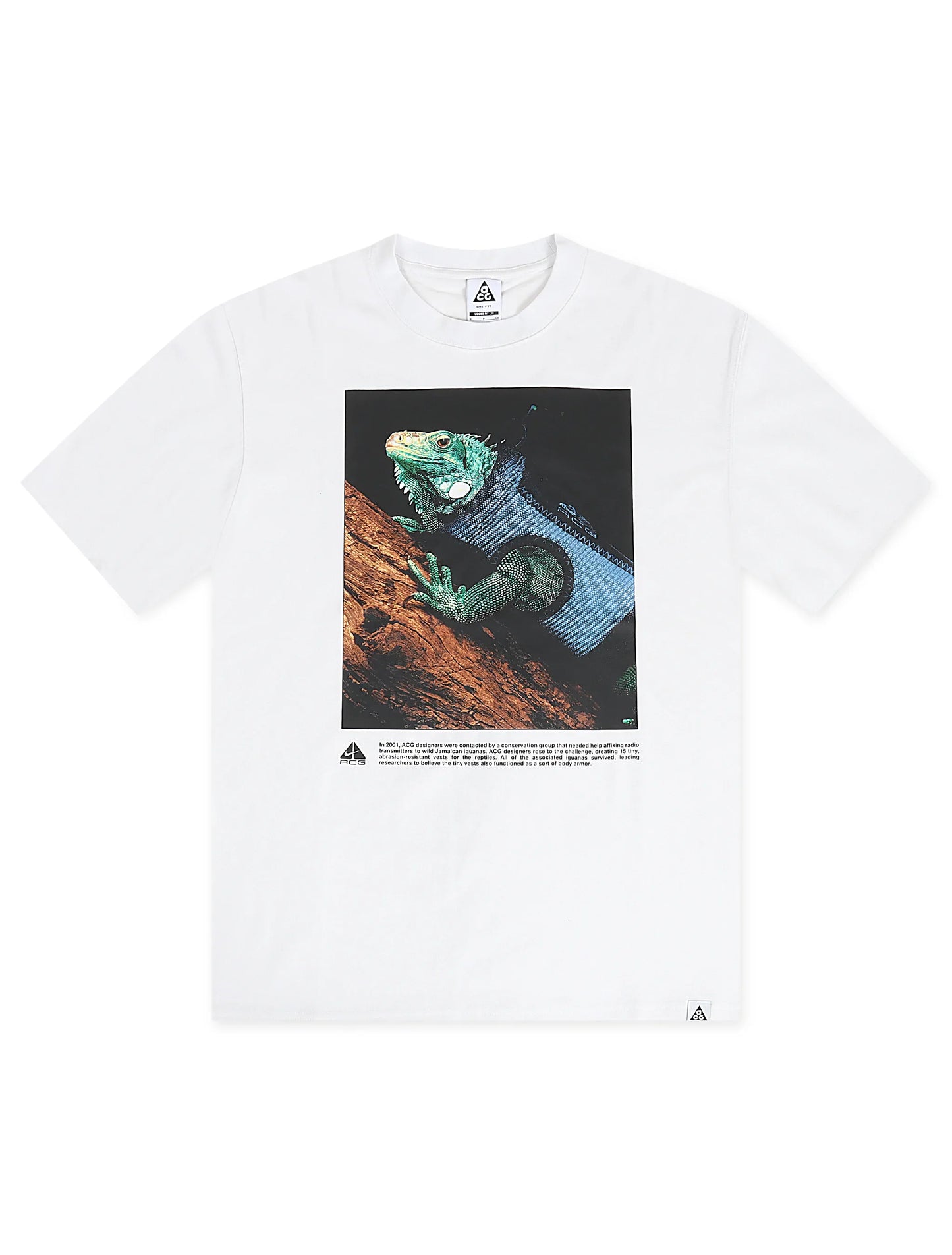 Nike Mens ACG Dri-Fit Tee - Summit White Denim Exchange