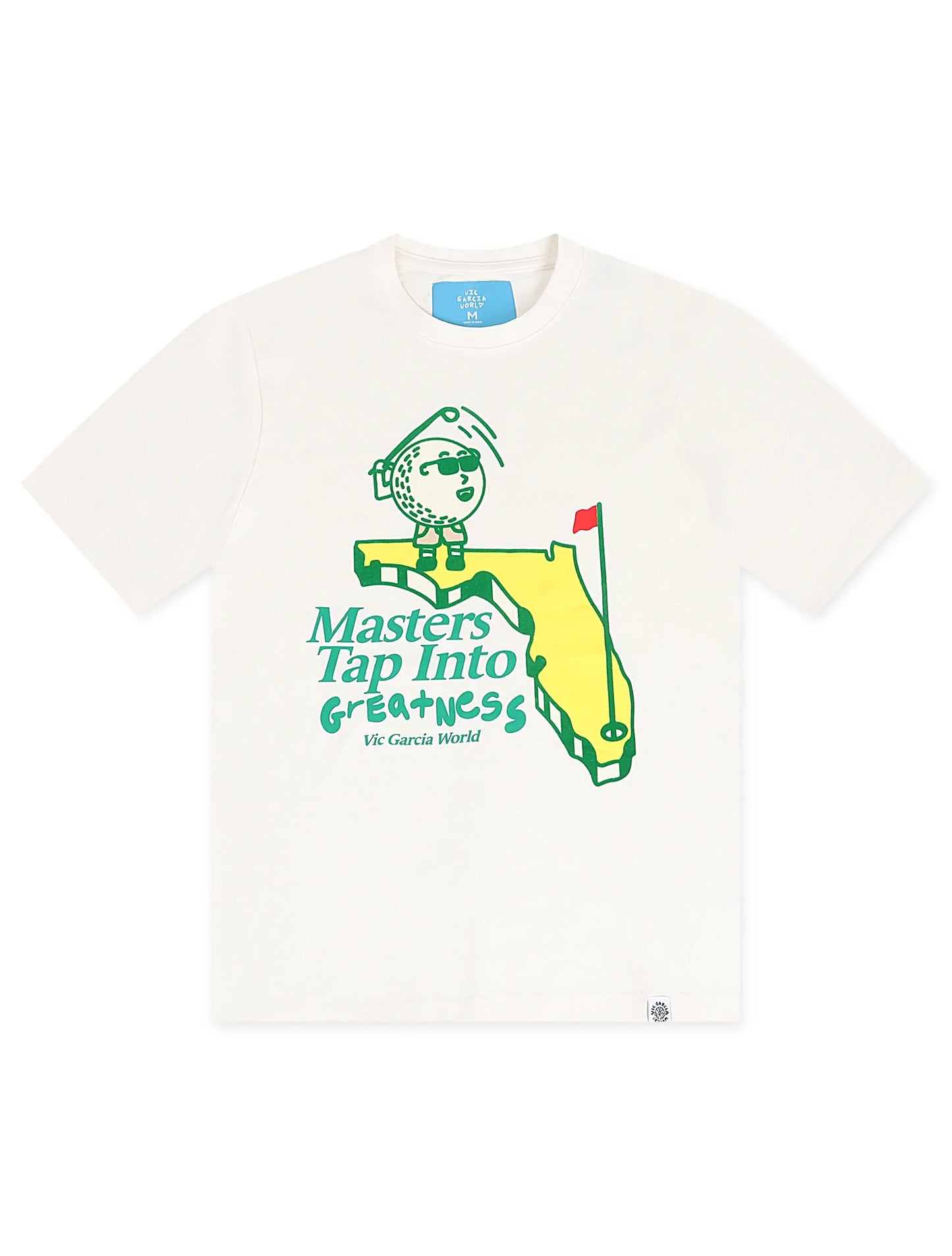 Vic Garcia Tap Into Greatness Tee - Vanilla Denim Exchange