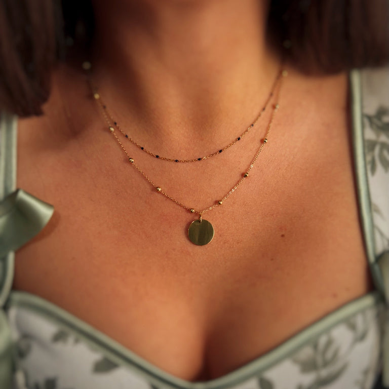 Layered Necklace LUNAR VINES