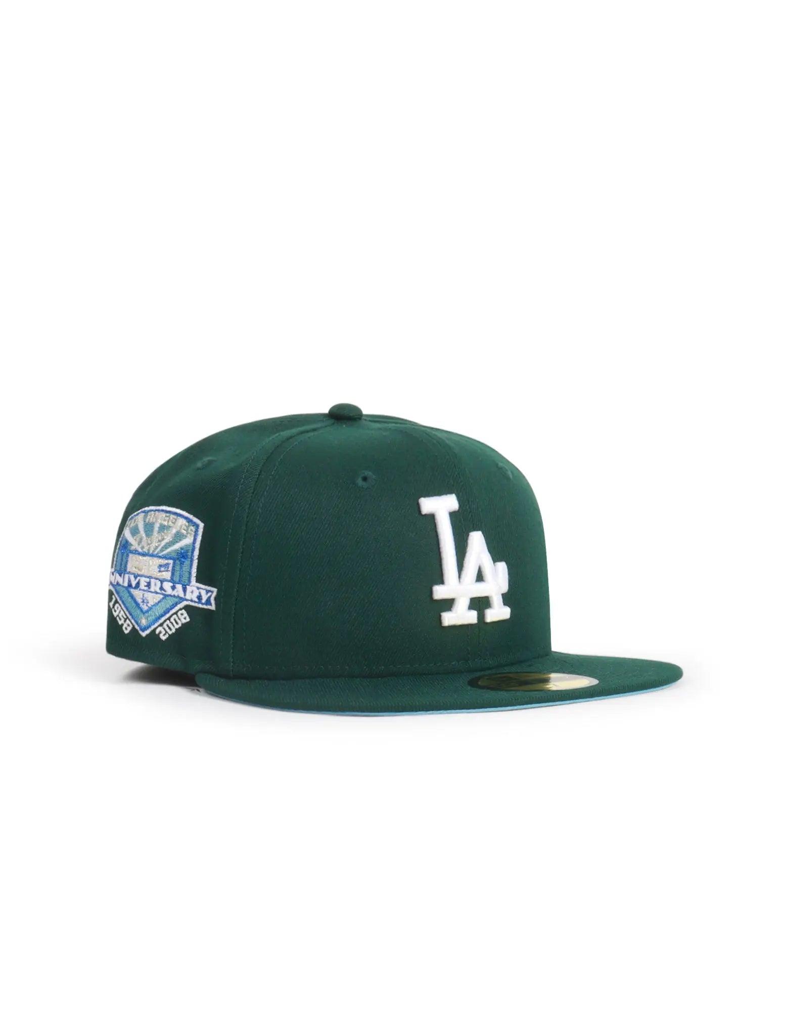 New Era 5950 La Dodgers Los Angeles 50Th Anniversary Hat Denim Exchange