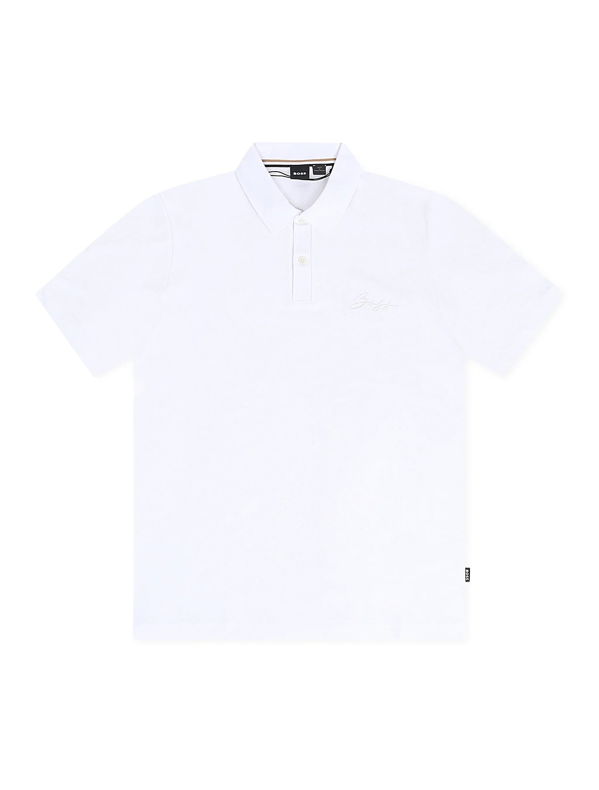 Hugo Boss C-Parris Polo - White Denim Exchange