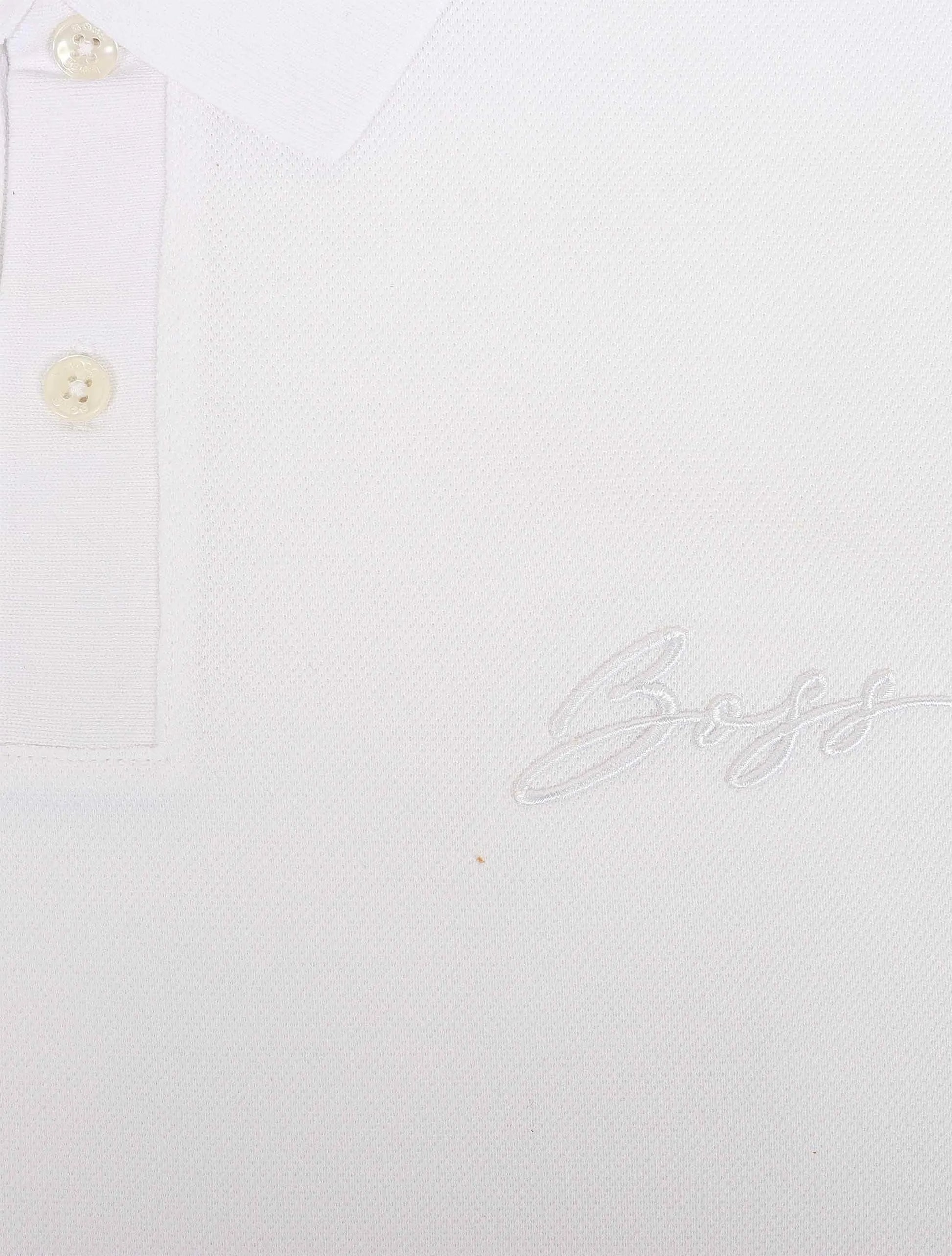 Hugo Boss C-Parris Polo - White Denim Exchange
