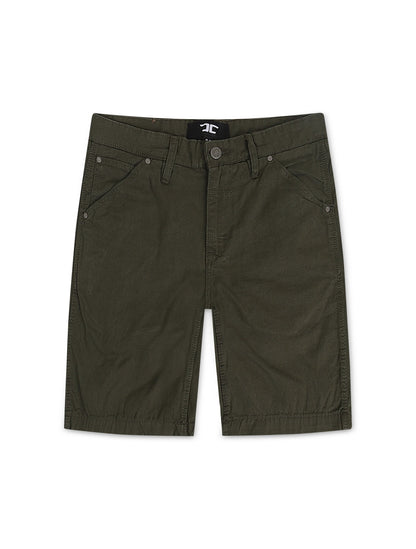 Jordan Craig The Re-up Shorts - Dark Green Denim Exchange