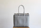 Silver and White Medium Handbag by MexiMexi MexiMexi