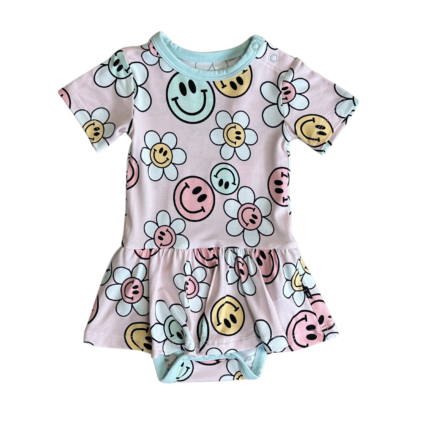 Juliet - Bodysuit Dress Blush Lotus