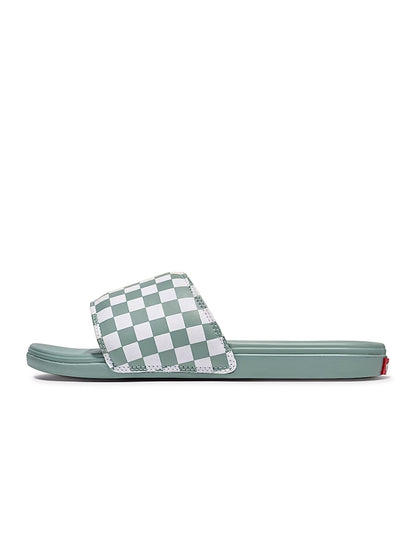 Vans Mens La Costa Slides - Light Grey Denim Exchange