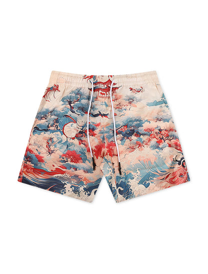 Jordan Craig Ibiza Lounge Shorts - Coral Denim Exchange