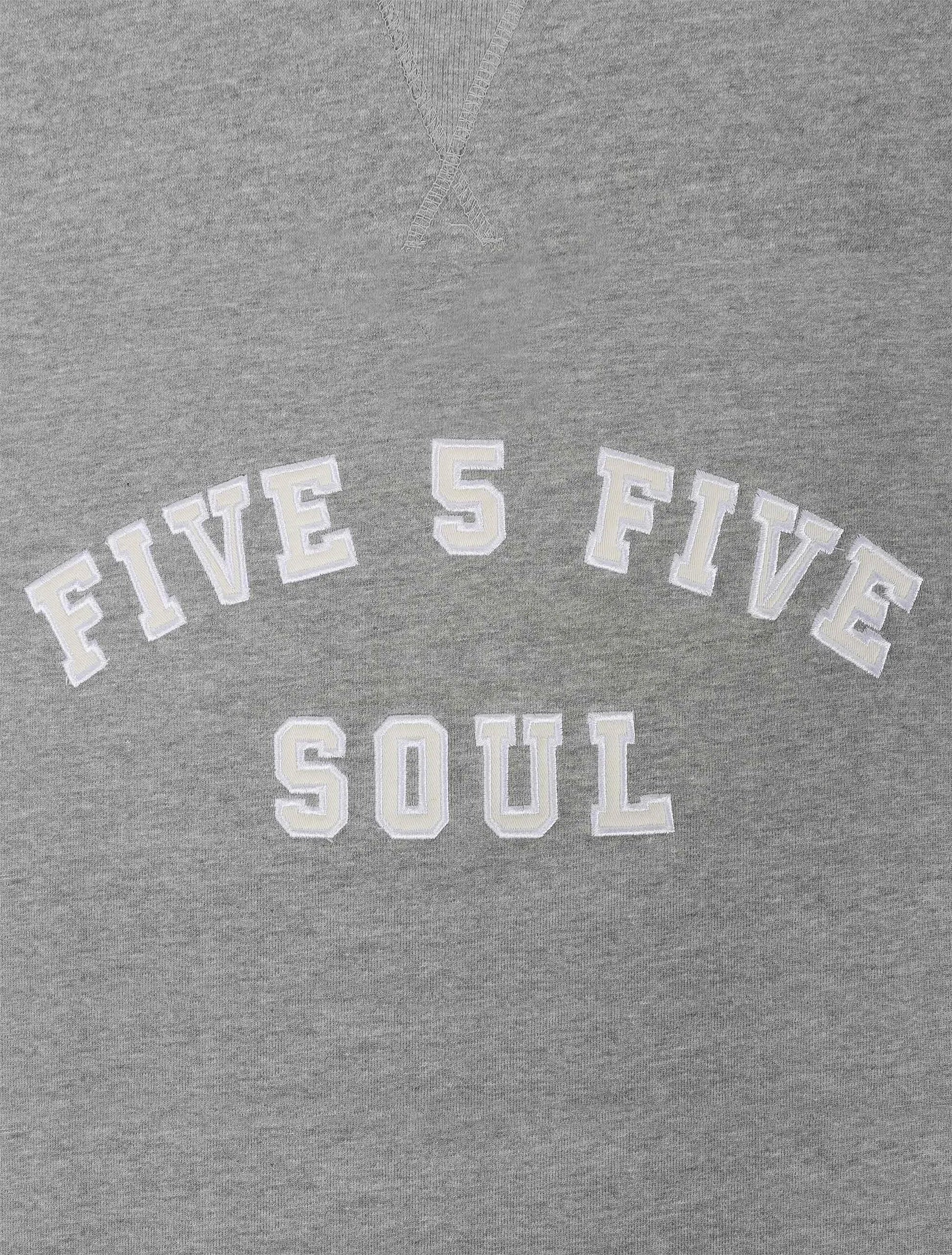 Triple 5 Mens Essex Crewneck - Heather Grey Denim Exchange