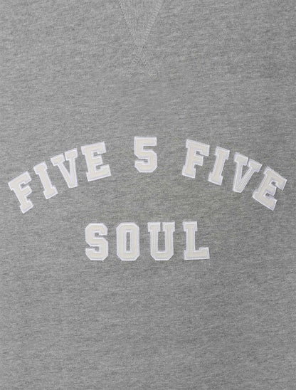 Triple 5 Mens Essex Crewneck - Heather Grey Denim Exchange