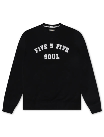Triple 5 Mens Essex Crewneck - Black Denim Exchange