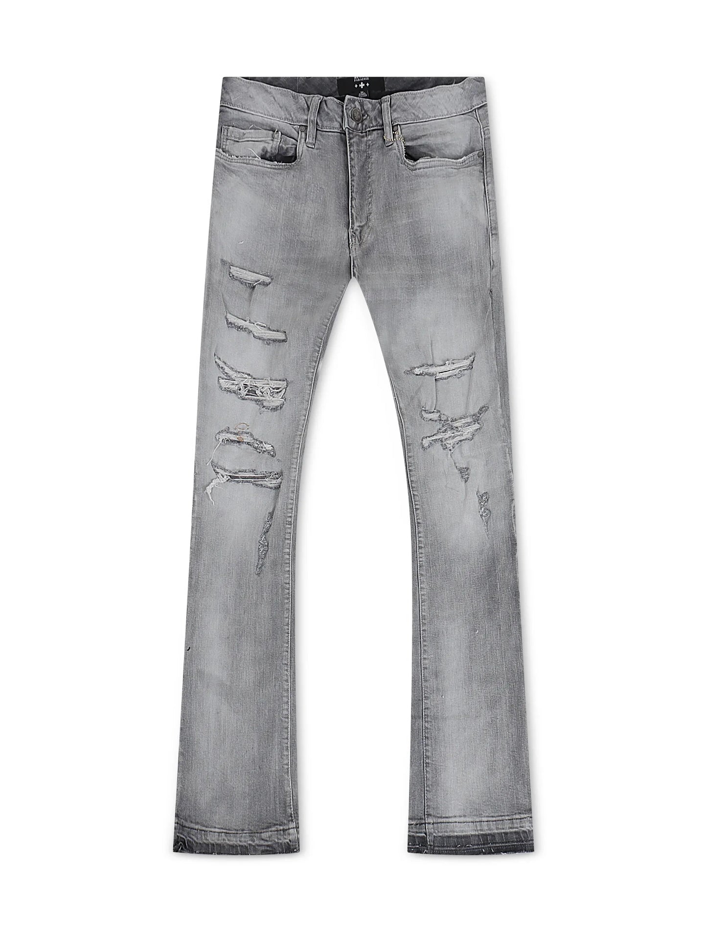 Jordan Craig  Super Skinny Stacked Jean - Cement Wash Denim Exchange