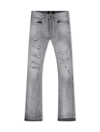 Jordan Craig  Super Skinny Stacked Jean - Cement Wash Denim Exchange