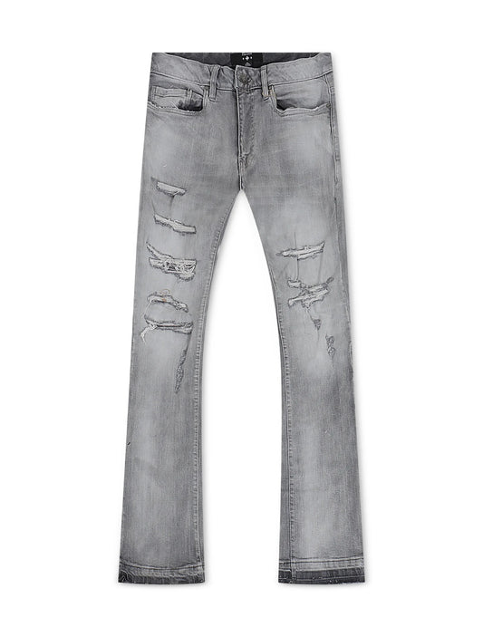 Jordan Craig  Super Skinny Stacked Jean - Cement Wash Denim Exchange